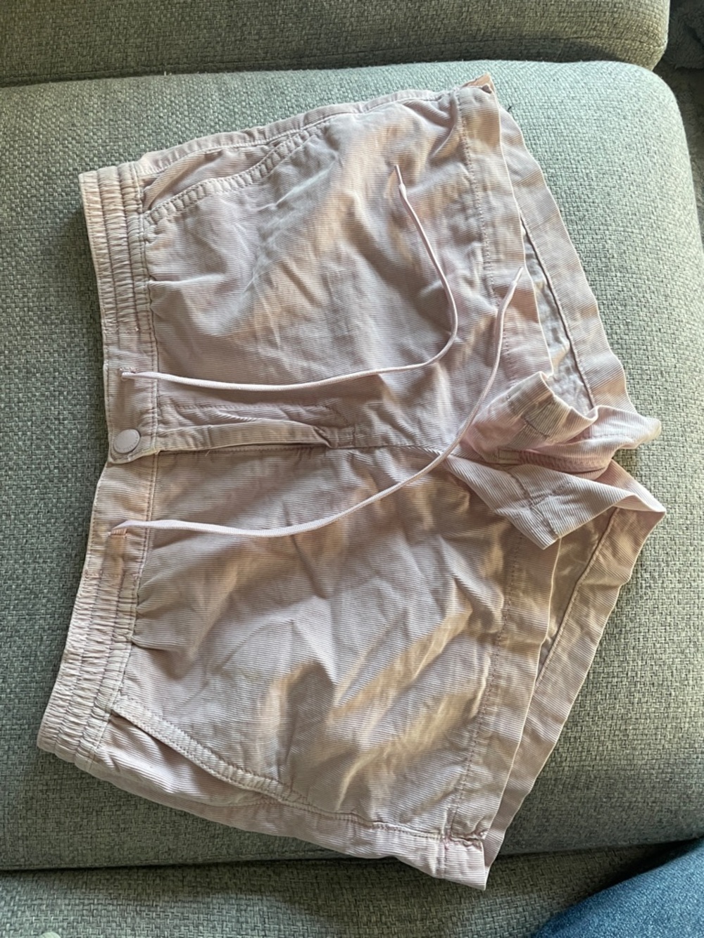 American Eagle Outfitters Light Pink Athletic Drawstring Shorts